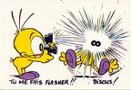 Le Piaf : « Tu me fais flasher !!, Bisous »(CAP0097)