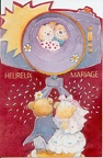 « Heureux mariage » ; oursons(CAP0160)
