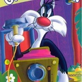 Carte d'anniversaire : Looney Tunes : Grosminet: « Gros flash »(CAP0205)