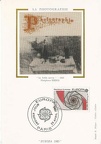 _double_Carte 1er jour: timbre Europa « La photographie », « La table servie », Niépce, 1822(CAP0284a)
