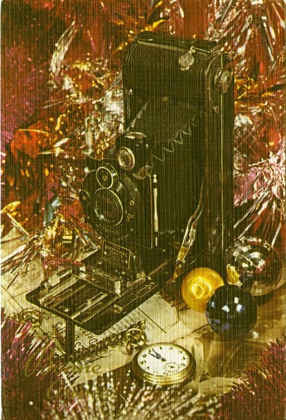 Folding Kodak, « Bonne année »(CAP0408)