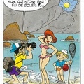 Humour sur la plage: « Humour a mer »<br />(CAP0473)