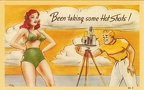 Baigneuse se faisant photographier(CAP0497)