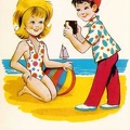 Enfants sur la plage<br />(CAP0538)