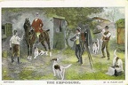 Photographe : Chasseur à cheval et sa meute(CAP0658)