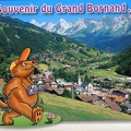 Marmotte photographe : « Souvenir du Grand Bornand... »<br />(CAP0746)