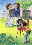 Mariage de 2 hérissons humanisés(CAP1112)