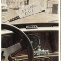 Leica dans une voiture « Stupid Boy »<br />(CAP1176)