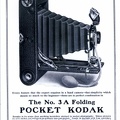 N° 3A Folding Pocket Kodak<br />(CAP1255)
