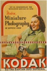 Ancienne pub Kodak: « Modern Miniature Photography »(CAP1418)