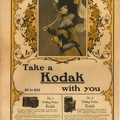 Ancienne pub Kodak: « Take a Kodak with you »<br />(CAP1425)