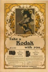 Ancienne pub Kodak: « Take a Kodak with you »(CAP1425)