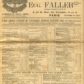 Fournitures générales pour la photographie (Faller E.) - 1898(CAT0031)