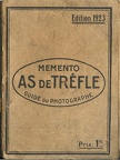 Mémento As de Trèfle 1923(CAT0149)