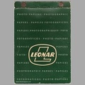 Papiers photographiques (Leonar) - ~ 1965<br />(CAT0158)