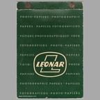 Papiers photographiques (Leonar) - ~ 1965(CAT0158)