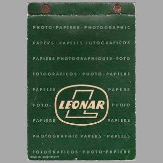 Papiers photographiques (Leonar) - ~ 1965(CAT0158)