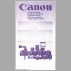 Guide des produits (Canon) - 1983(CAT0222)