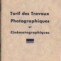 Tarifs des travaux (Kodak) - 1939<br />(CAT0248)