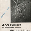 Accessoires pour la photographie des petits objets (Leitz) - 1936(CAT0258)