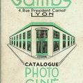 Catalogue Photo Ciné (Gambs) - 1953<br />(CAT0268)