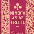 Mémento As de Trèfle 1934(CAT0279)
