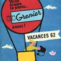 Vacances 62 (Grenier) - 1962(CAT0286)