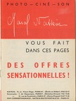 Photo-Ciné-Son (Natkin) - 1961(CAT0328)