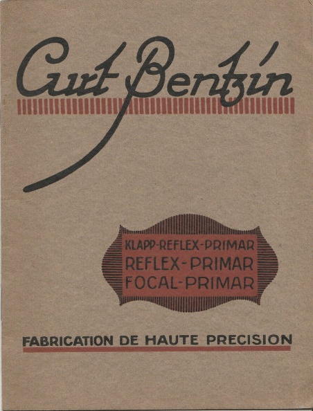 Curt Bentzin - 1921(CAT0344)