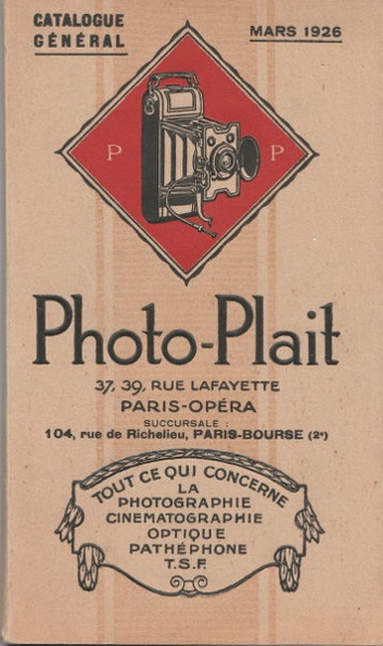 Photo-Plait, mars 1926(CAT0347)