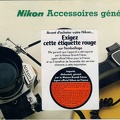 Accessoires généraux (Nikon) - 1979<br />(CAT0380)