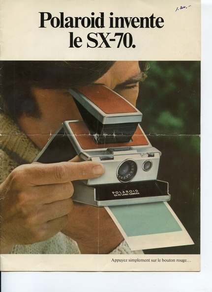 Polaroid invente le SX-70(CAT0384)