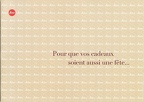 Leica, Pour que vos cadeaux soient aussi une fête (Leitz) - 2008(CAT0389)