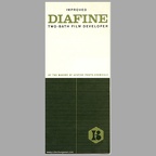 Révélateur Diafine (Acufine) - 1973(CAT0440)