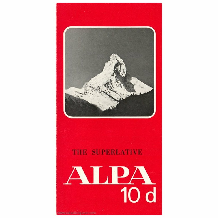 Alpa 10d - 1968 (Pignons)(CAT0456)