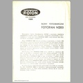 Fotopan N200 (Foton)<br />(CAT0459)