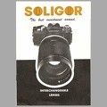 Interchangeable lenses (Soligor) - ~ 1970(CAT0479)