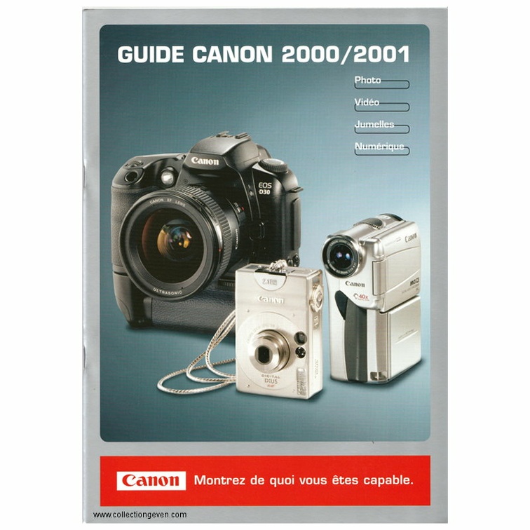 Guide 2000/2001 (Canon) - 2000(CAT0550)
