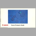 Products Guide (Canon) - 11.1975<br />(CAT0560)