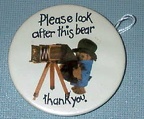 Badge : « Please look after this bear, thank you »(GAD0020)
