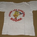 Tee-shirt : Kodak » J'aime les couleurs »<br />(GAD0023)