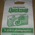 Sac plat : Quicksnap Fujicolor<br />(22 x 30 cm)<br />(GAD0057)