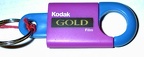 Porte-clé : Kodak Gold (violet, bleu)(GAD0109)
