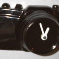 Pendulette de table : appareil noir<br />(GAD0158)