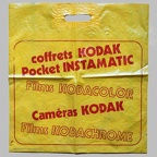 Sac plat : Kodak Pocket Instamatic(44 x 48 cm)(GAD0184)