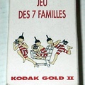 Jeu des 7 familles Kodak Gold II(GAD0209)