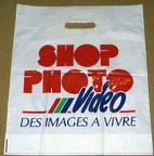 Sac plat : Shop Photo Vidéo(37 x 44 cm)(GAD0211)