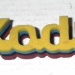 <font color=yellow>_double_</font> Kodak en mousse multicolore<br />(GAD0254a)