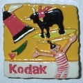 Magnet carré (Kodak) - 1992<br />(GAD0283)