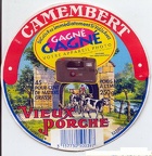 Etiquette de camembert Vieux Porche(GAD0312)